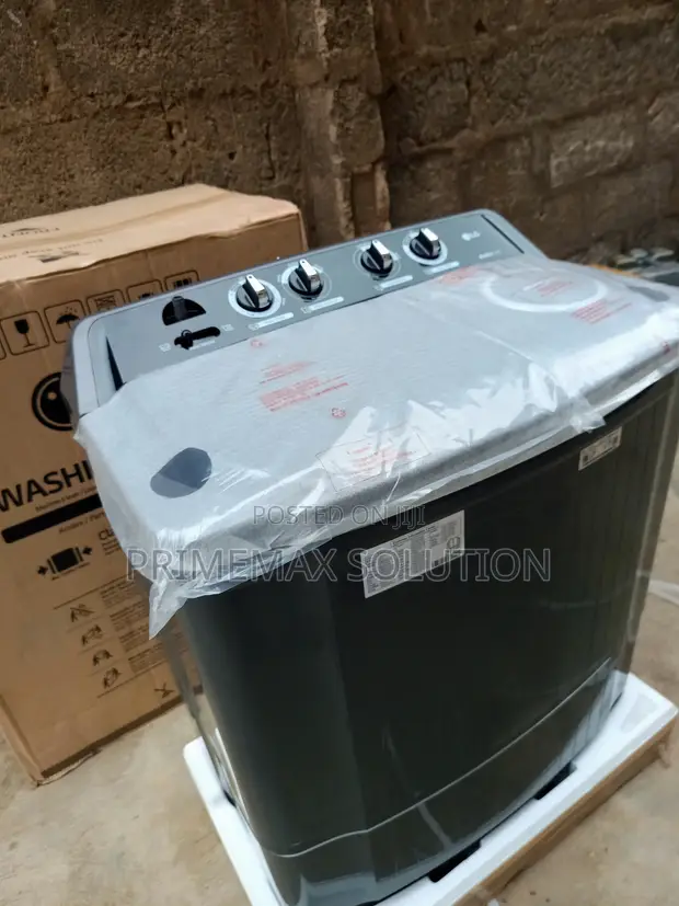 LG 9KG Twin Tub Washing Machine - Roller Jet Pulsator - 1