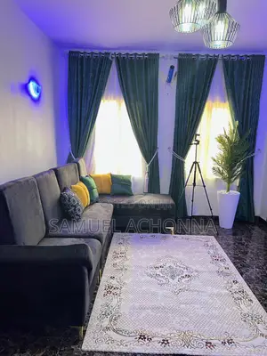 L-Shaped Sofa with Center Table - Dark Ash Velvet