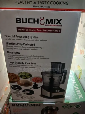 Buchymix Food Processor 2L Silver