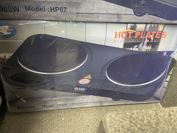 Kimax Appliances JD SMP Hot Plate (Single/Double) - 1