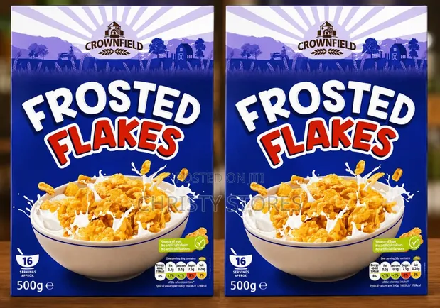 Crown Field Frosted Flakes Cereal - 1