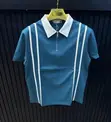 Namijin Polo Shirt Mai Rabin Zik na Farar Kalwa - 2