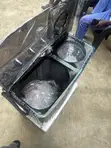 LG Twin Tub Washing Machine P800R3AGNC - Baƙar Zare - 2
