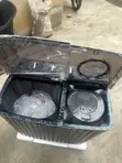 LG Jet Black Twin Tub Semi-Automatic Washing Machine - 2