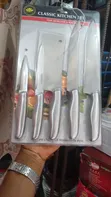 Stainless Steel Knife Set with Butcher Knife - 2