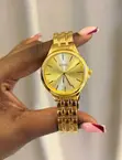 Premium Guess Wristwatch - Gold/Silver - 3