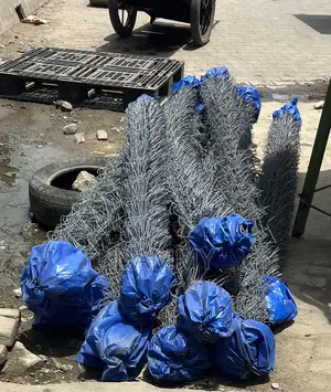 Original Galvanized Chain-Link Fencing Wire 6ft x 50ft