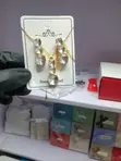 Luxury Crystal Heart Necklace & Earrings Set | Stainless Steel - 5