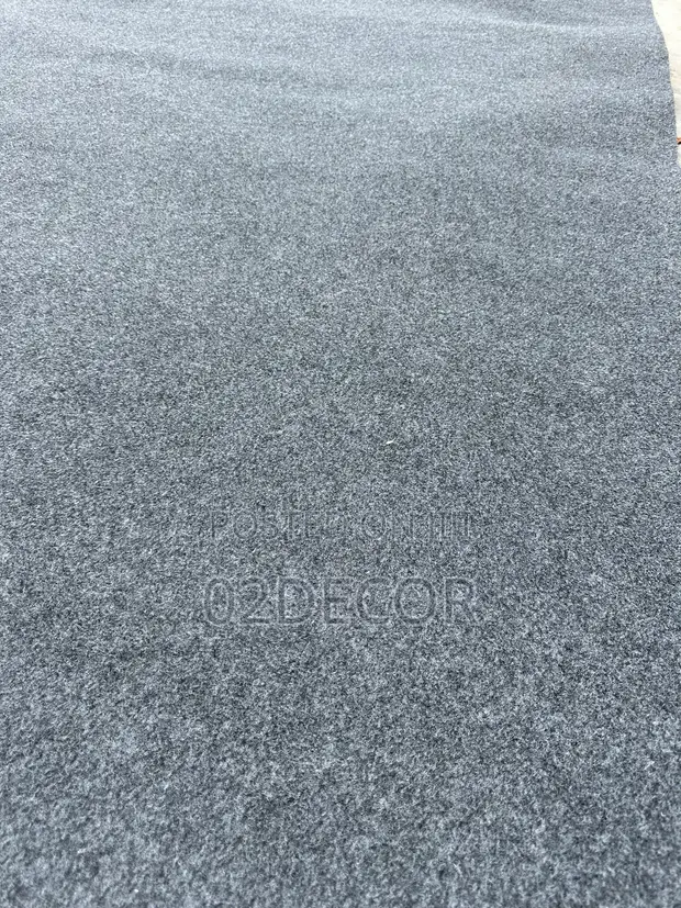 Plain Grey/Ash Color Rug/Carpet (Per Sqm) - 1