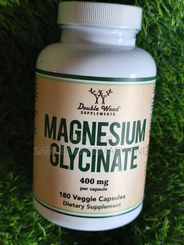 Double Wood Magnesium Glycinate 400mg | 180 Capsules - 1