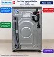 Scanfrost Front Load Washing Machine 7kg - 2