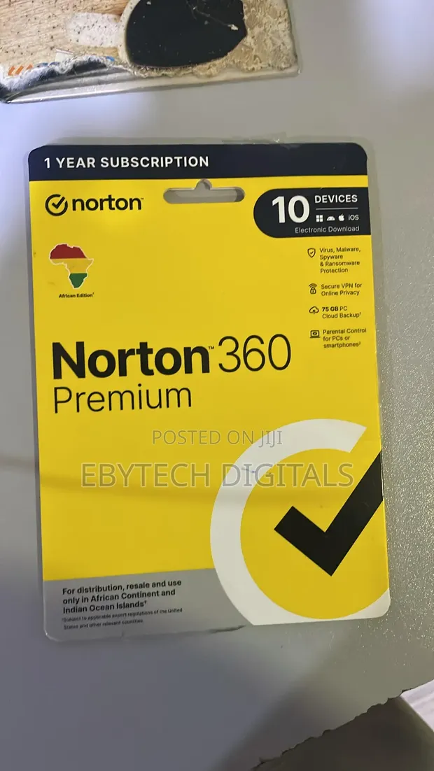 Norton 360 Premium - Masu Amfani 10, Shekara 1 - 1