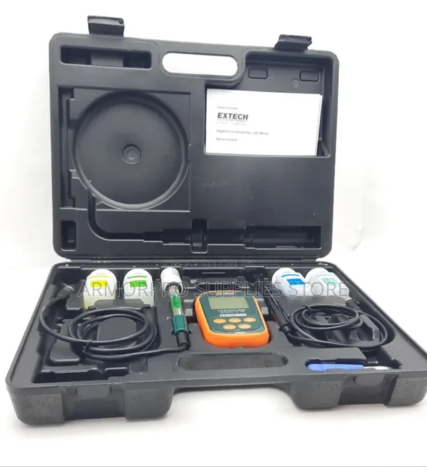 Extech EC600 Waterproof Conductivity/pH Meter Kit - 1