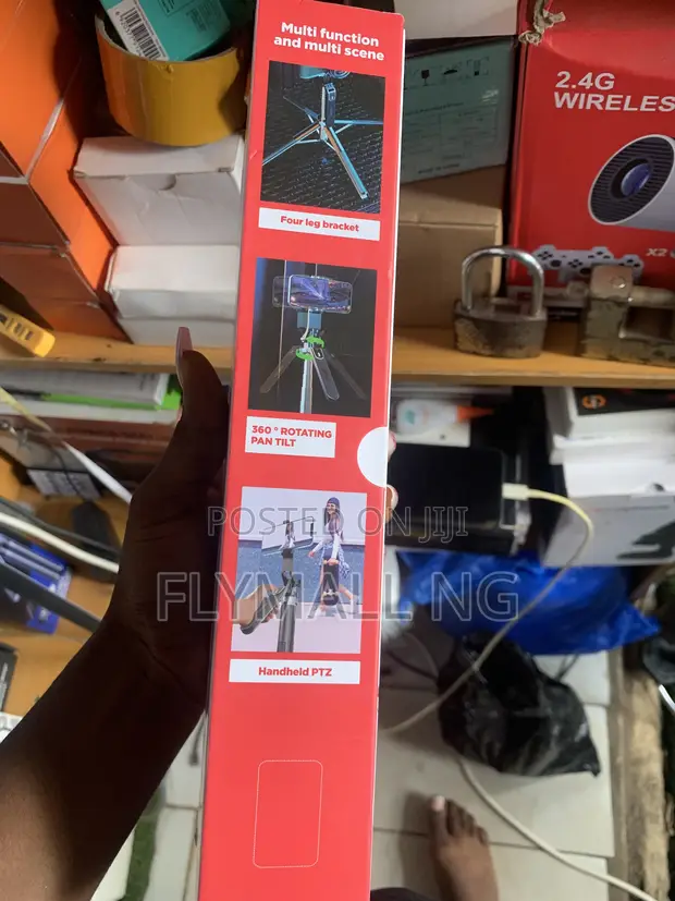 P180 360° Rotating Selfie Stick Tripod - 1