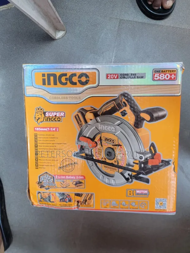 INGCO 20V Cordless Circular Saw 7-1/4" - 1