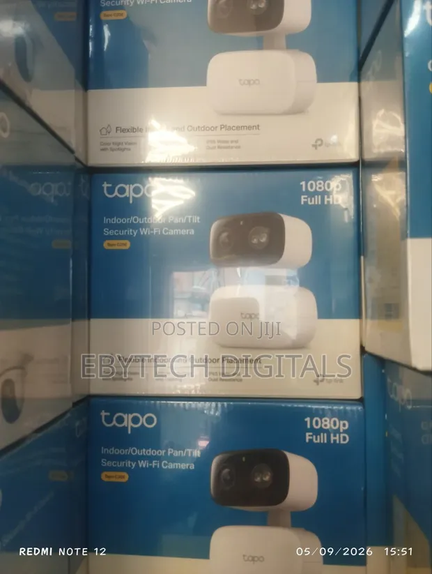 TP-Link Tapo C206 Indoor/Outdoor Pan Tilt WiFi Camera - 1