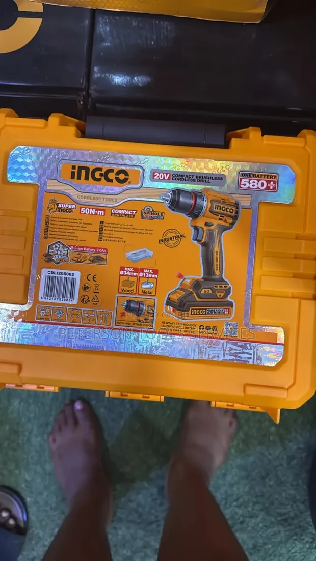 20V Compact Brushless Cordless Drill Machine - 1