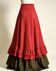 Scarlet & Olive Ruffled Maxi Skirt - 2