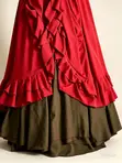 Scarlet & Olive Ruffled Maxi Skirt - 3