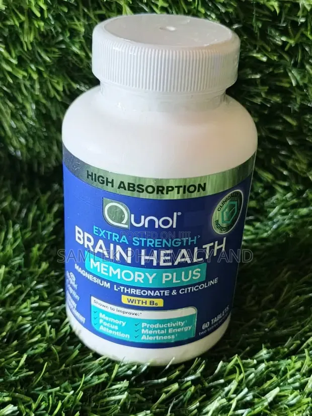 Qunol Extra Strength Brain Health Memory Plus - 60 Tablets - 1