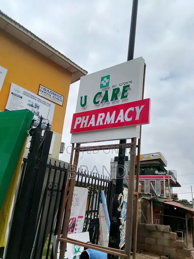 Brand New Outdoor Signage with Light - 1