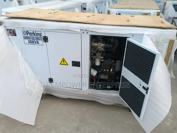 Perkins 20kva Soundproof Diesel Generator - 1