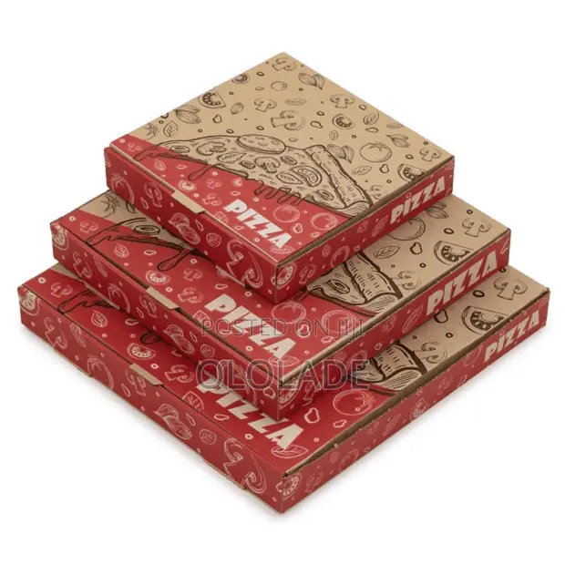 Custom Printed Pizza Boxes - 1