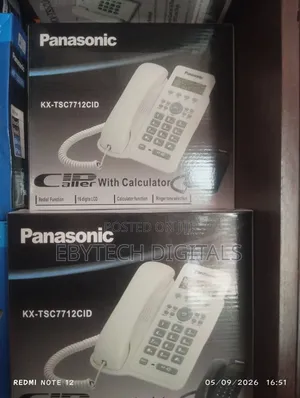 Panasonic KX-TSC7712CID Wired Intercom Phone
