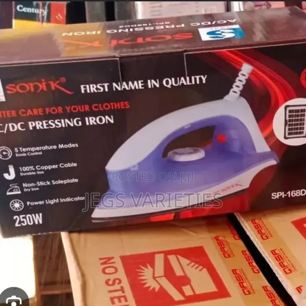 Solar Pressing Iron 250W - 1