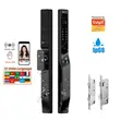 Heavy-Duty Aluminum Smart Lock: Face, Fingerprint, Card, Password - 4