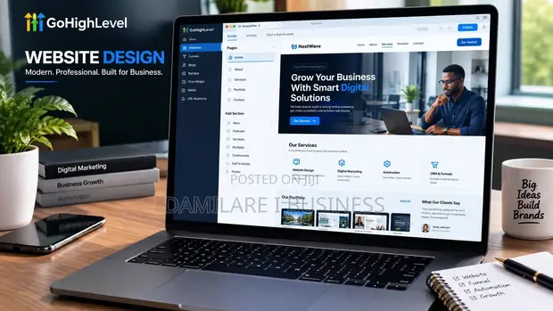 Website Design & Business Automation - 1