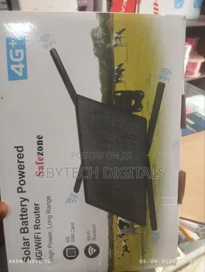 Solar Battery Powered 4G/WiFi Router