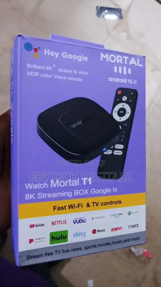 Android TV Box Mortal T1 - 1