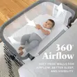 Brand New Baby Delight Beside Me Dreamer Bassinet Sleeper - 3