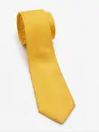 Classic Men's Yellow Necktie - 1