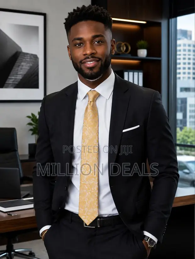 Classic Men's Unique Varieties Neck Corporate Tie - 1