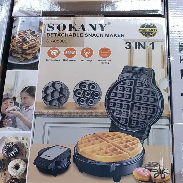 Sokany 3-in-1 Detachable Snack Maker - 1