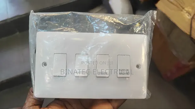 4-Gang Grid Switch - Brand New - 1