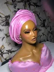 Glam Mannequin with Makeup for Wig/Glasses/Gele Displays - 3