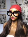 Glam Mannequin with Makeup for Wig/Glasses/Gele Displays - 4