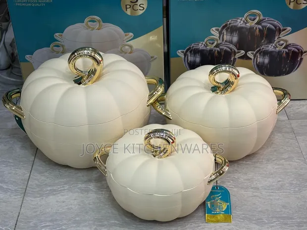 3-Piece Food Warmer Set - Good Quality - 1
