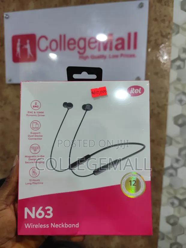 iTel N63 Wireless Neckband - 1