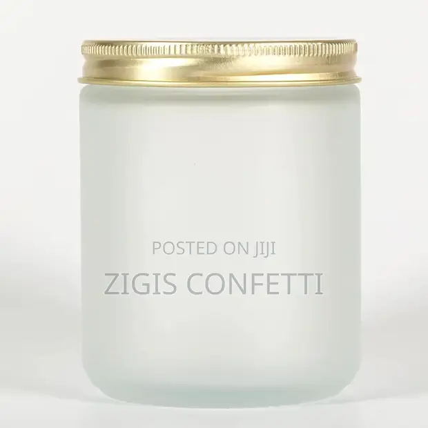 250ml Glass Jar with Gold Lid - 1