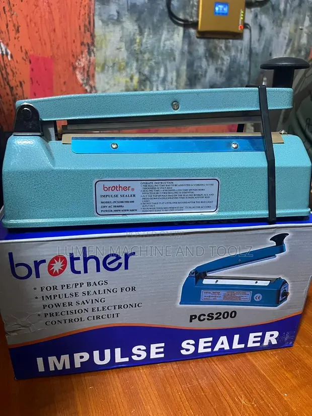 Brother 200mm Impulse Sealer - Nylon Sealing Machine - 1