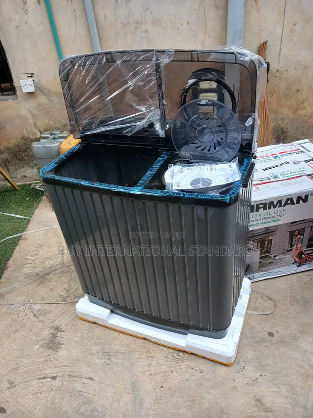 LG 8KG Twin Tub Injin Wanki P80R3AGNC - 1