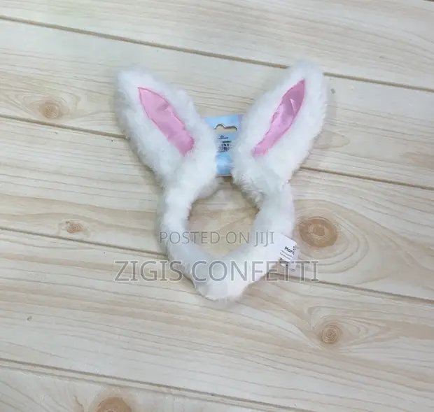 Bunny Ears Headband - Brown - 1