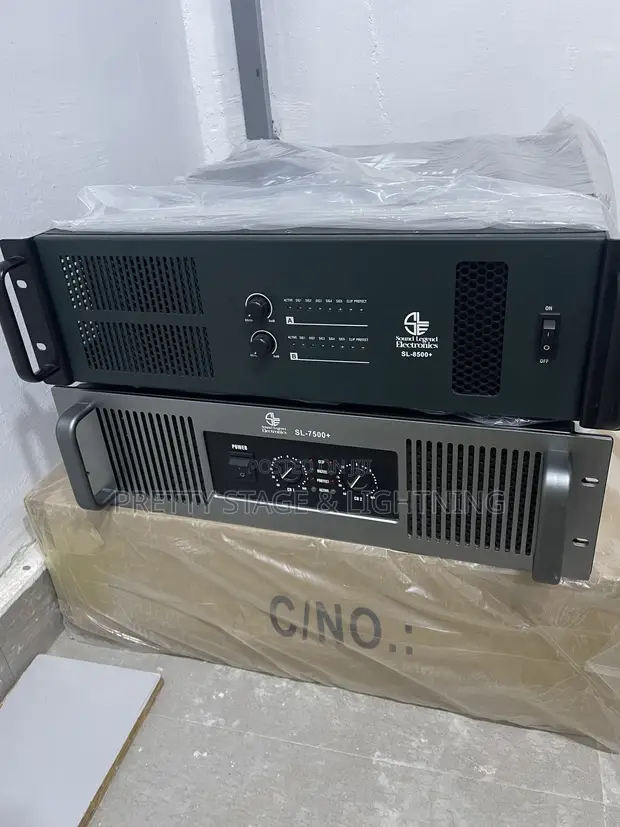 Sound Legend SL-8500+ & SL-7500+ Power Amplifiers - 1
