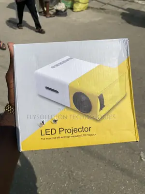 YG300 Portable Mini Home Theater LED Projector - Yellow