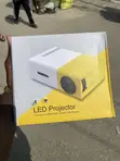 YG300 Portable Mini Home Theater LED Projector - Yellow - 1