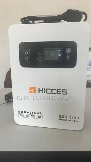 500W Solar Generator with 1kWh Lithium Battery